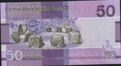 Gambia 50 Dalasis 2023 Çil