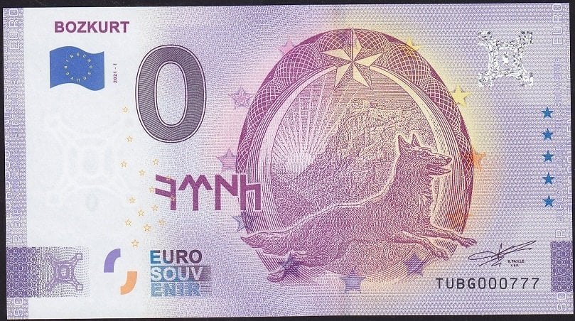 Bozkurt 0 Euro 2021 Güzel Numara Çil 000777