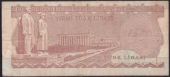 6.Emisyon 4.Tertip 20 Lira I37 368563 Çok Temiz