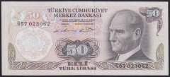 6.EMİSYON 1.TERTİP 50 LİRA G57 023062 ÇÇT ÇİLALTI