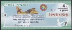 2012 9 Şubat Çeyrek Bilet - R Serisi