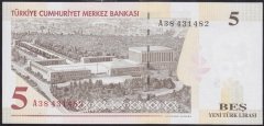 8.EMİSYON 5 YTL A38 431482 ÇİL