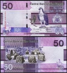 Gambia 50 Dalasis 2023 Çil Pick 40