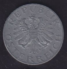 Avusturya 5 Groschen 1968