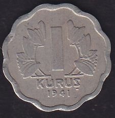 1941 Yılı 1 Kuruş