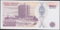 7.EMİSYON 2.TERTİP 20000 LİRA G51 674358 ÇİLALTI +