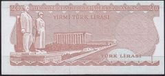 6.Emisyon 4.Tertip 20 Lira I34 796266 Çok Temiz+