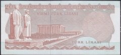 6.Emisyon 3.Tertip 20 Lira E89 422142 Çilaltı