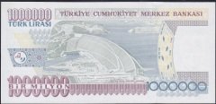7.Emisyon 3.Tertip 1 000 000 Lira O59 965360 Çil