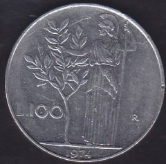 İTALYA 100 LİRE 1974