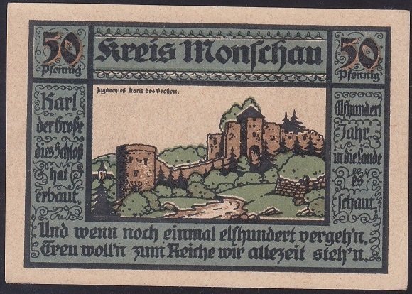 ALMANYA 50 PFENNİNG 1921 ÇİL