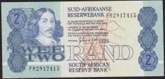 Güney Afrika 2 Rand 1983 -1990 Çil Pick 118d
