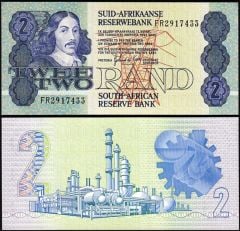 Güney Afrika 2 Rand 1983 -1990 Çil Pick 118d