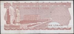 6.Emisyon 4.Tertip 20 Lira I33 140577 Çok Temiz+