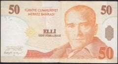 8.Emisyon 50 YTL A10 790422 Çok Temiz