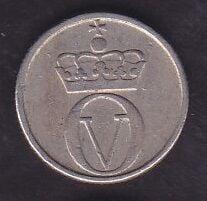 Norveç 10 Öre 1960