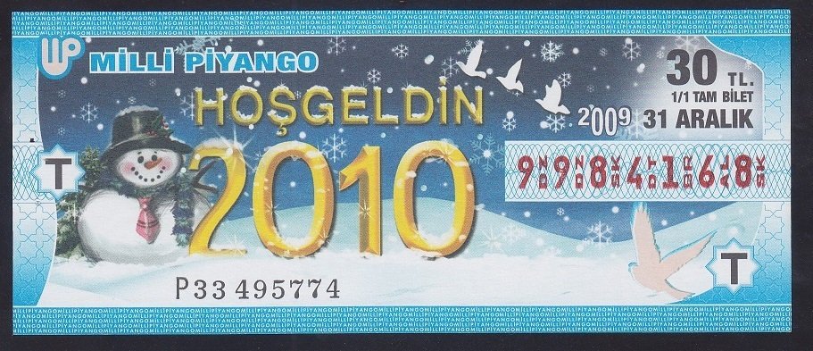 2009 31 ARALIK TAM BİLET
