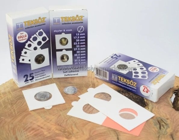 Teksöz Madeni Para Kapama 25 Mm