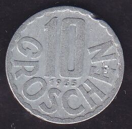 Avusturya 10 Groschen 1955