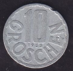 Avusturya 10 Groschen 1955
