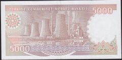 7.Emisyon 4.Tertip 5000 Lira H70 898400 Çok Temiz - Çok Çok Temiz