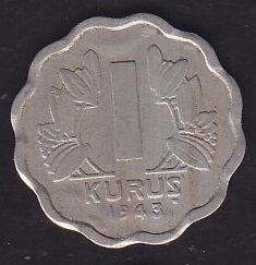 1943 Yılı 1 Kuruş