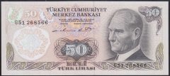 6.EMİSYON 1.TERTİP 50 LİRA G51 268566 ÇİLALTI ÇİL