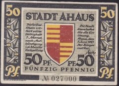 ALMANYA 50 PFENNİNG 1921 ÇİLALTI ÇİL