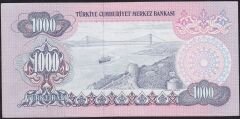 6.Emisyon 2.Tertip 1000 Lira D50 513475 Çok Çok Temiz