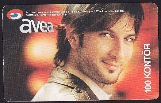 Avea Hazır Kart 100 Kontör Tarkan