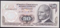 6.EMİSYON 1.TERTİP 50 LİRA I18 561802 ÇİLALTI ÇİL