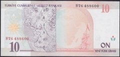 8.EMİSYON 10 YTL H76 488600 ÇİLALTI ÇİL