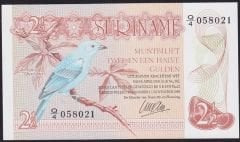 Suriname 2.5 Gulden 1985 Çilaltı Çil Pick 119