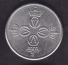Norveç 25 Öre 1976