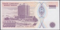 7.EMİSYON 2.TERTİP 20000 LİRA G42 516939 ÇİL