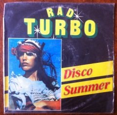 TURBO RAD - DİSCO SUMMER - RENKLİ YEŞİL PLAK eski para mezat