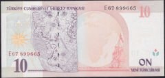 8.Emisyon 10 YTL E67 899665 Çilaltı Çil