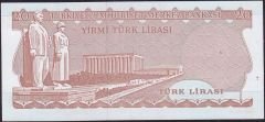 6.Emisyon 4.Tertip 20 Lira I23 079842 Çil