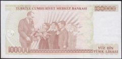 7.Emisyon 3.Tertip 100000 Lira I89 772709 Çok Temiz+