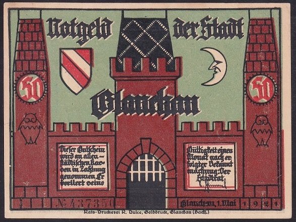 ALMANYA 50 PFENNİNG 1921 ÇİL
