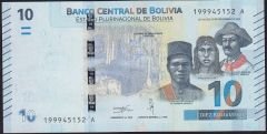 Bolivya 10 Bolivianos 1986 ( 2018 ) Çil Pick 248