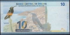 Bolivya 10 Bolivianos 1986 ( 2018 ) Çil Pick 248