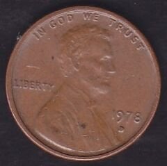 Amerika 1 Cent 1978 D