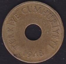 1948 Yılı 1 Kuruş