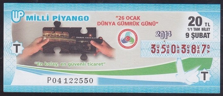 2014 9 ŞUBAT TAM BİLET