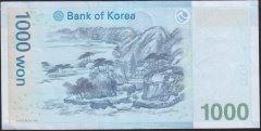 GÜNEY KORE 1000 WON 2007 ÇOK TEMİZ +