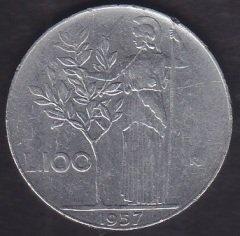 İTALYA 100 LİRE 1957