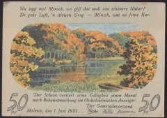 ALMANYA 50 PFENNİNG 1921 ÇİL