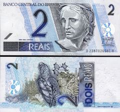 Brezilya 2 Reais 2001 Çil Pick 249h