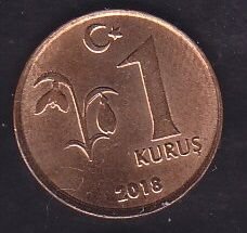 2018 Yılı 1 Kuruş
